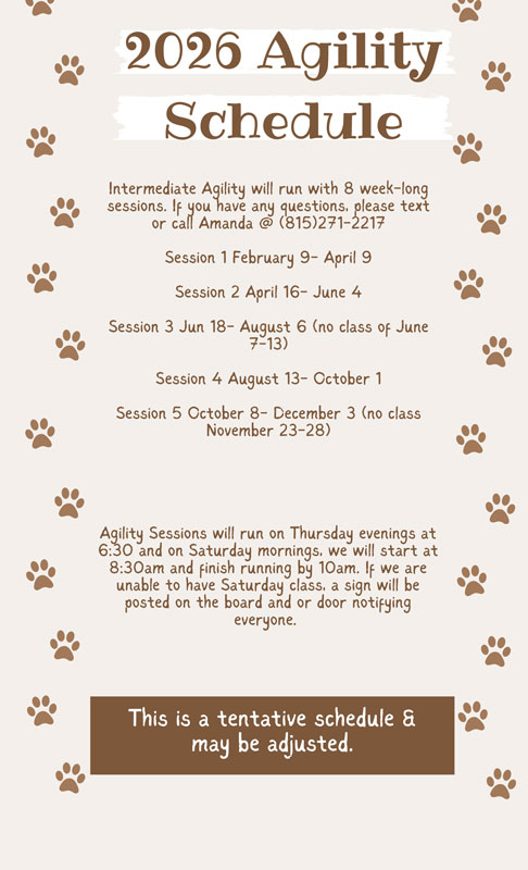 Training Schedules 1
